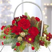 Florist Choice Christmas Basket