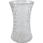 Diamond Hand-Tied Hour Glass Vase