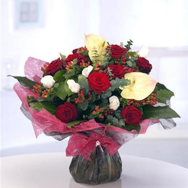 Fire Ice Aqua Bouquet Flower Delivery By Rays Florist Fire Ice Aqua Bouquet Flower Delivery By Rays Florist