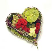 Modern Grouped Heart Red &amp; Green