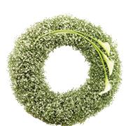 Calla Lily Gypsophila Based Wreath
