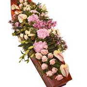 Pastel Casket Spray