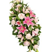 Rose and Lily Double Ended Spray