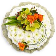 Rose and Orchid Posy