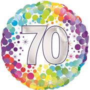 70th Birthday Balloon