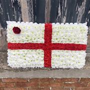 England Flag 2 Foot x 1 Foot Tribute