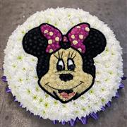 Minnie Mouse 2D Character Head
