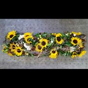 Sunflower Woodland Casket Bar