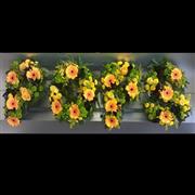 POPS Funeral Letters Yellow &amp; Lime