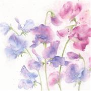 Sweet Peas Greetings Card