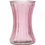 Pink Pencil Pleat Vase