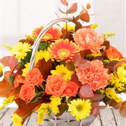 Rustic Autumn Basket
