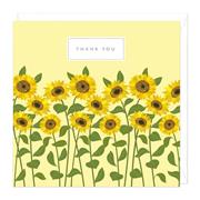 Sunflowers Thank You Card