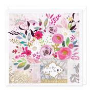 Fabulous Floral Birthday Card