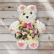 Teddy Bear with Floral Waistcoat