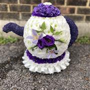 Teapot Floral Tribute