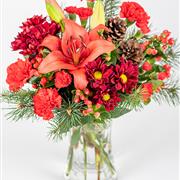 Festive Gift Handtied Bouquet