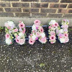 NAN Funeral Tribute Pink &amp; White