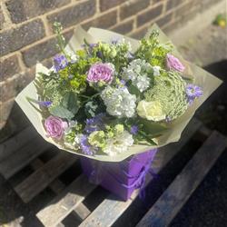 Summer Florist Choice Hand Tied Bouquet