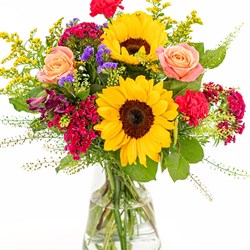 Summer Sunflower Garden