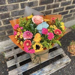 Autumn Florist Choice Hand Tied Bouquet