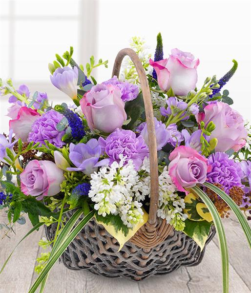 Fabulously Fragrant Basket | Rays Florist Flower Delivery