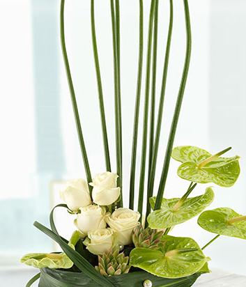 Creme Fraiche Flower Arrangement | Rays Florist Flower Shop Ash